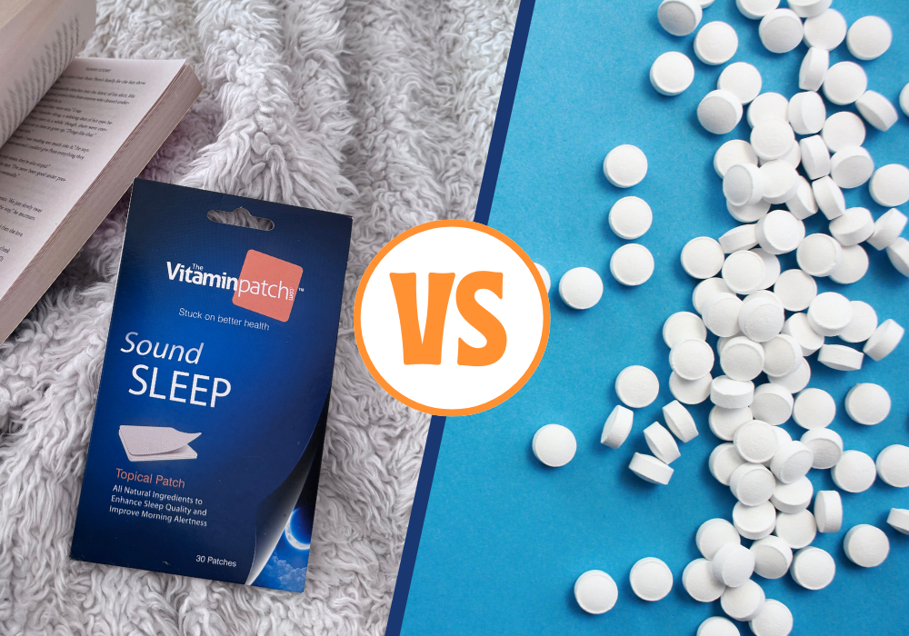 Sleep patches vs melatonin pills