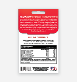 Dynamic Joint Support Patch