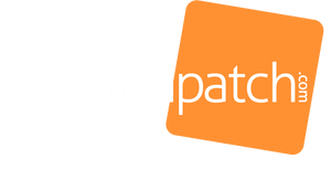 The Vitamin Patch Logo (White Text)