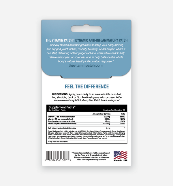 Dynamic Anti-Inflammatory Patch