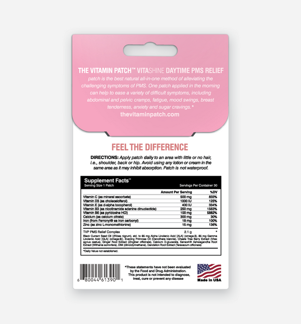 VitaShine Daytime PMS Relief Patch