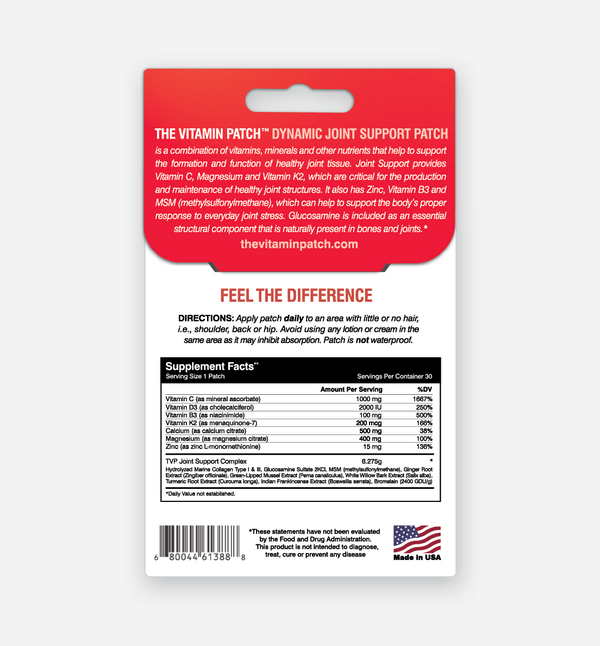 Dynamic Joint Support Patch
