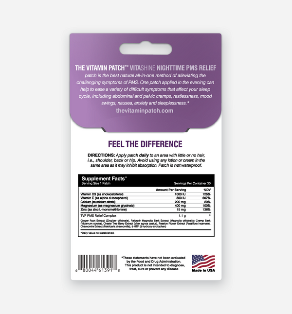 VitaShine Nighttime PMS Relief Patch