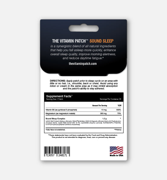 Sound Sleep Patch - The Vitamin Patch